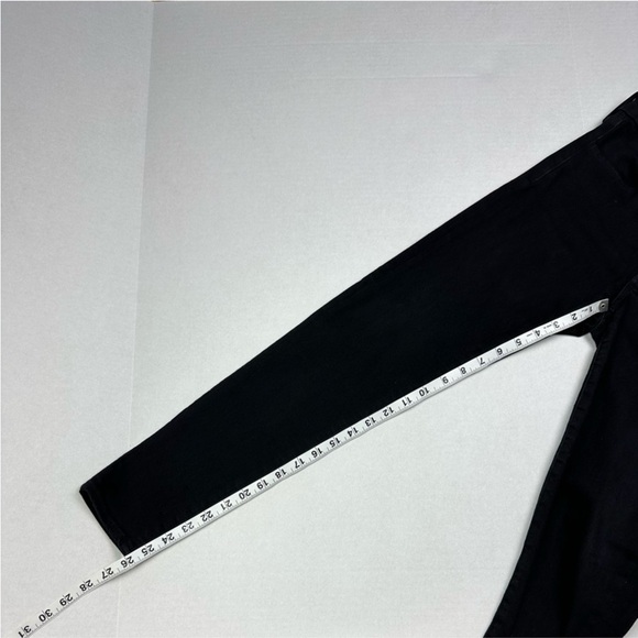 American Eagle Outfitters Black Super Super Stretch Skinny‎ Jeans Sz 8 Short - Picture 9 of 9